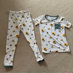 Kyte Baby Sunflower pjs 4T NWOT